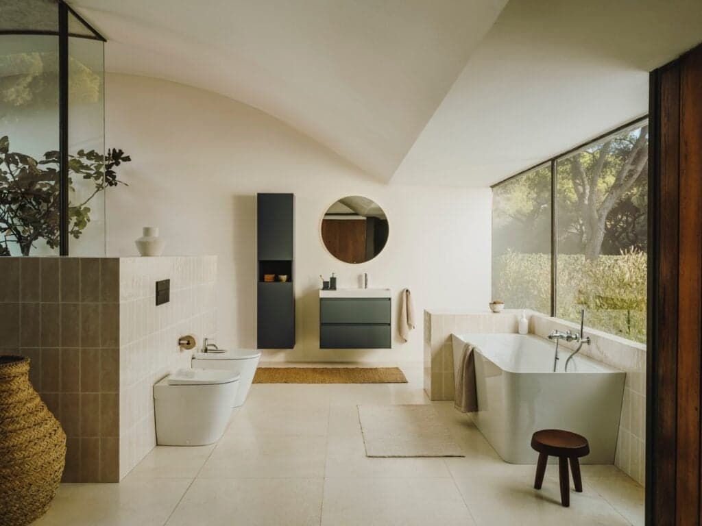 Roca lance ONA, une collection de salle de bains inspirée de la Méditerranée